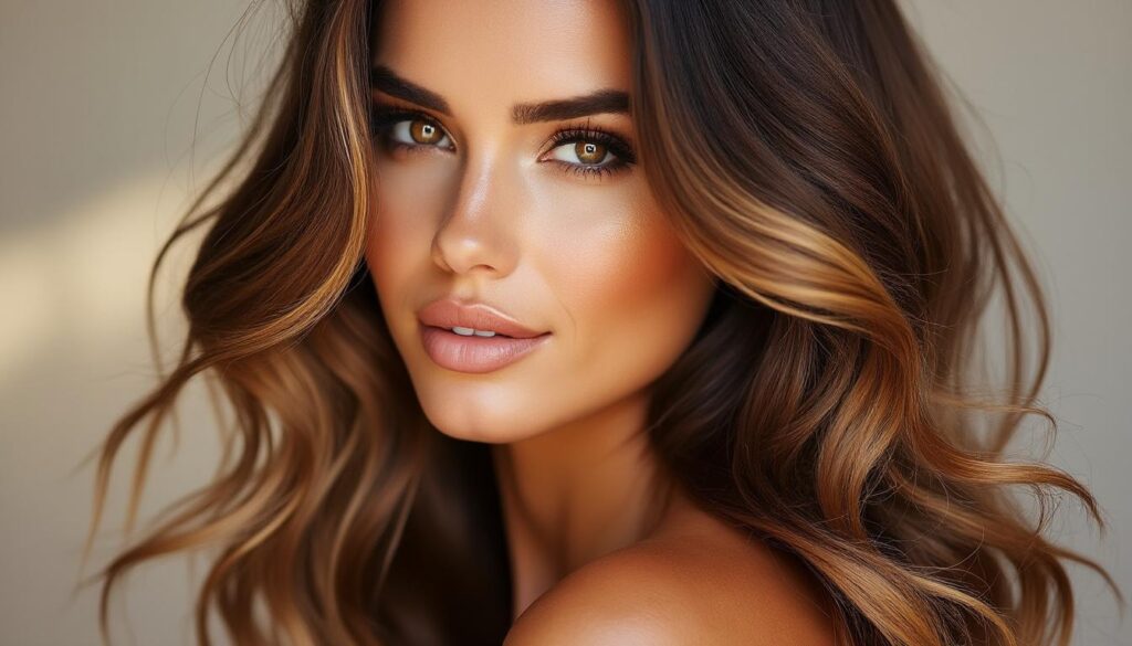 découvrez comment un balayage caramel sur cheveux bruns peut illuminer naturellement votre chevelure, apportant éclat et chaleur pour un look lumineux et sophistiqué.