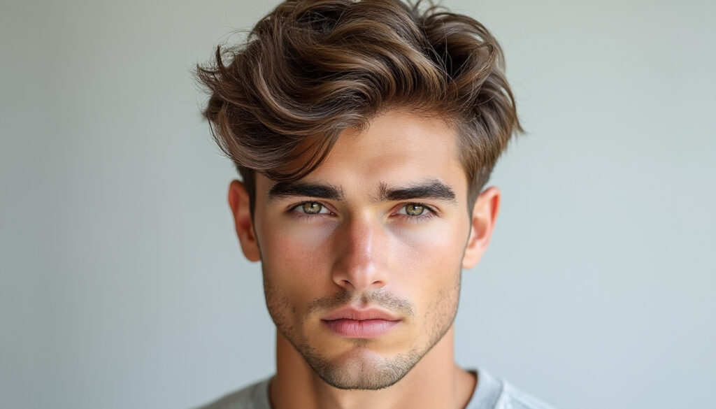 découvrez des idées de coupes homme pour cheveux fins, alliant style et volume, pour un look tendance et moderne.