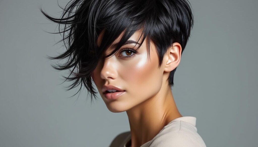 découvrez la coupe courte femme effilée, une coiffure moderne et tendance qui sublime votre style avec élégance et audace.