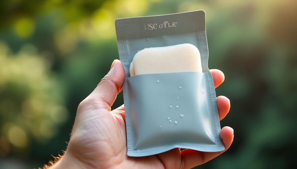 découvrez les feuilles de savon, un savon de poche pratique et hygiénique pour se laver facilement partout, idéal pour vos déplacements et aventures.