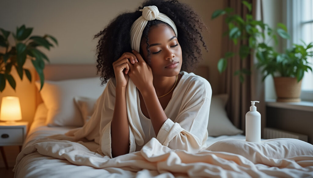 découvrez nos astuces efficaces pour préserver vos cheveux la nuit grâce à la coiffure protectrice, et gardez une chevelure saine et éclatante.