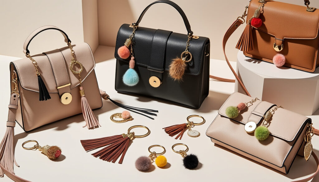 découvrez notre collection de charms sac tendance pour personnaliser et sublimer votre sac avec style et originalité.