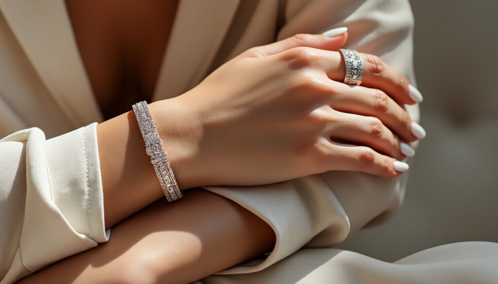 découvrez notre collection de bijoux, bagues et bracelets alliant élégance et style pour sublimer vos mains en toutes occasions.
