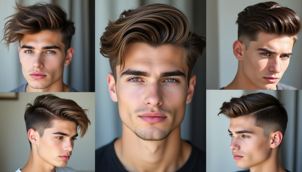 découvrez des idées tendance et des coiffures stylées pour coupe garçon long dessus, parfaites pour un look moderne et dynamique.
