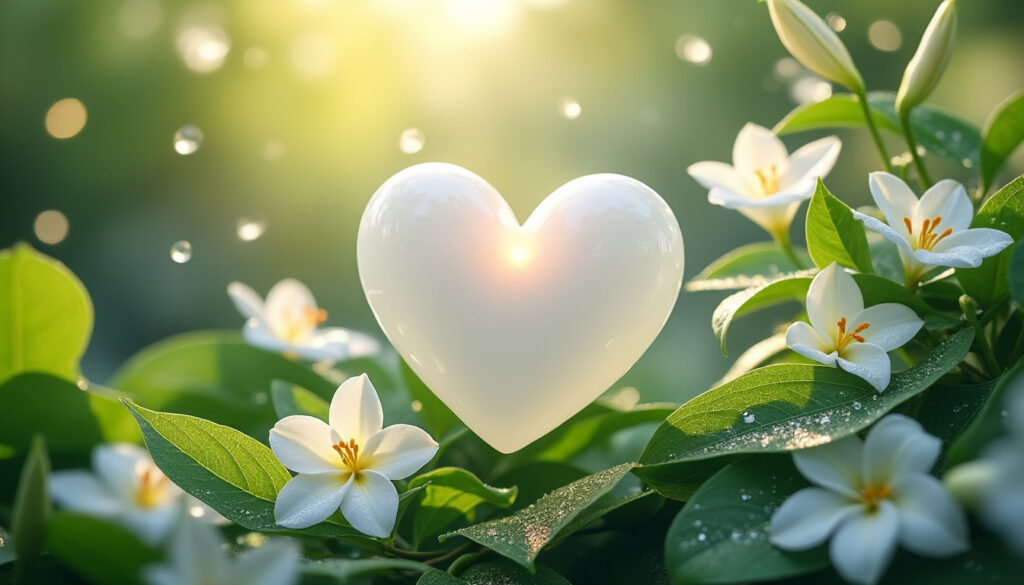 découvrez la signification du cœur blanc, un symbole d’amour pur et sincère, et apprenez comment il exprime des émotions profondes de bonté et de vérité.