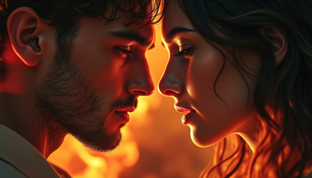 découvrez la signification profonde du regard intense de flamme jumelle et explorez les ressentis émotionnels puissants liés à cette connexion unique.
