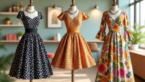 découvrez notre collection de robes vintage élégantes, inspirées des styles rétro des années 50 à 70, pour un look unique et intemporel.