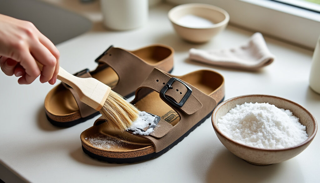 découvrez comment nettoyer vos birkenstock avec du bicarbonate grâce à des astuces simples et efficaces pour éliminer les taches et les odeurs.
